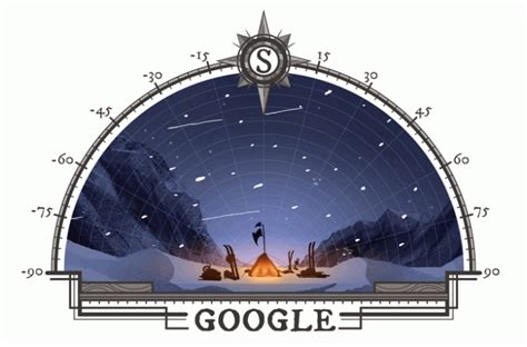 Google doodle celebrates 105th anniversary of first human expedition to ...