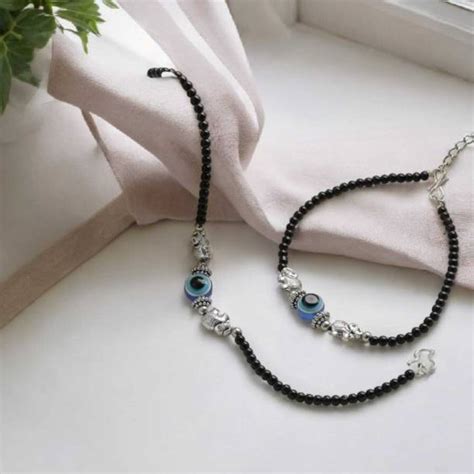 Black Anklets - Buy Black Anklets Online at Best Prices In India ...