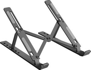 TGS Portable Laptop Stand 7 Angles Adjustable Aluminum Tabletop Riser ...