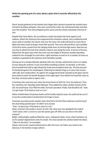 Language Paper 1 Question 5 Examples 的图像结果