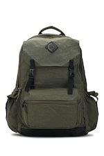 Buy Men Olive Textured Backpack Online - 583530 | Peter England
