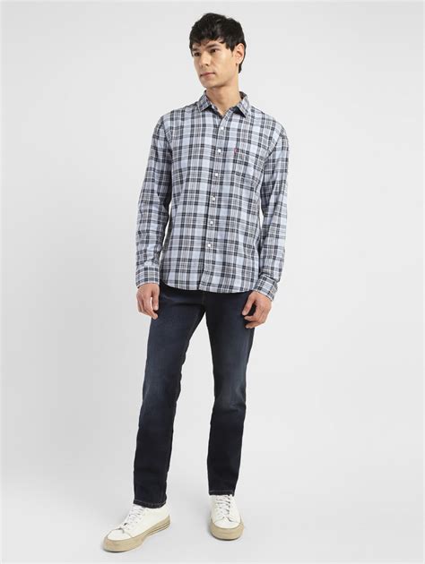 Men's Checkered Slim Fit Shirt – Levis India Store