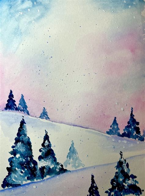 Image result for Winter Scene Drawing Tutorial