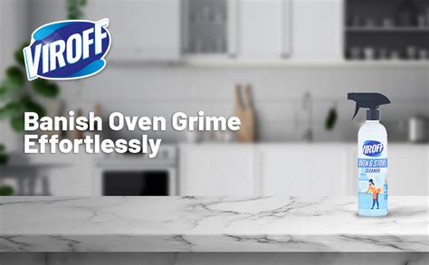 Viroff Oven and Stove Cleaner 500ml - Pack of 2 | Tackle Tough Grease ...
