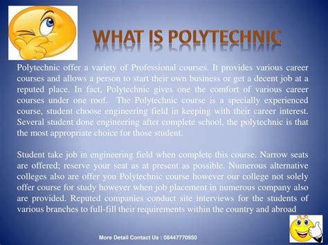 PPT - Admission in Top Polytechnic College in India PowerPoint ...