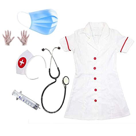 Buy The Growsome Doctor Coat Costume & Nurse Costume Combo For Kids ...