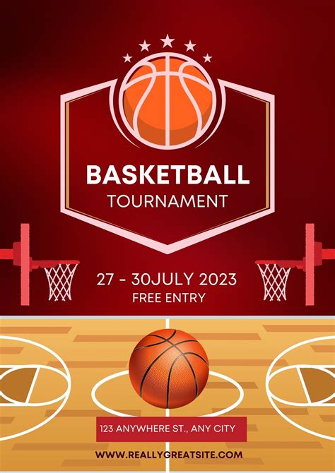 Cool Poster Ideas For Basketball