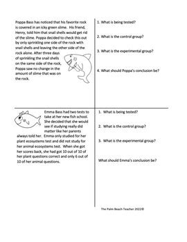 Image result for Scientific Method Fish Graph