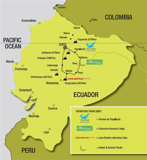 6 Day Itinerary | Andes and Amazon Tour | Ecuador
