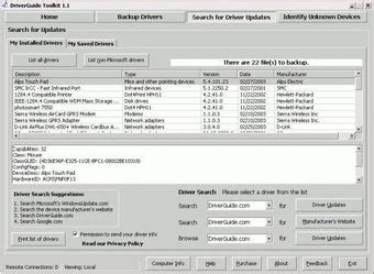 DriverGuide Free 的图像结果