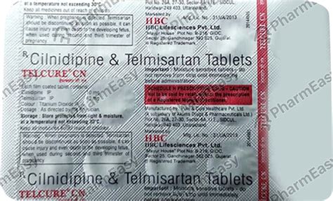 Telcure Cn Strip Of 15 Tablets: Uses, Side Effects, Price & Dosage ...