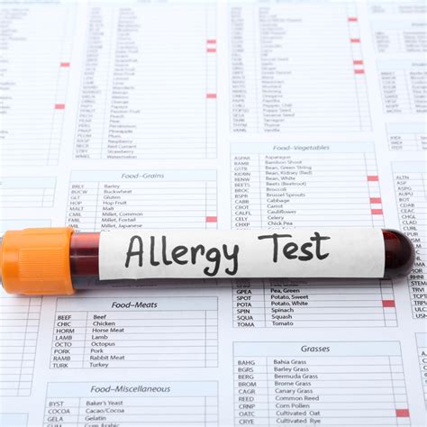 Allergy Test (For 20 Food Allergies) - ChemHealth Diagnostics