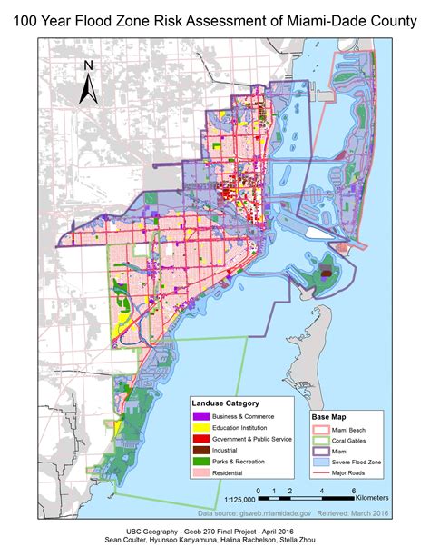 Miami Flood Vulnerability GIS | E-Portfolio of Stella L. Zhou