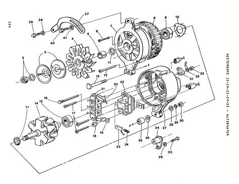 Image result for Alternator Exploded-View