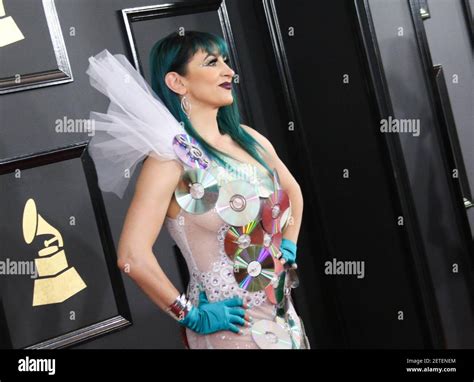 Jacqueline Van Bierk at the 59th Annual Grammy Awards held at Staples ...