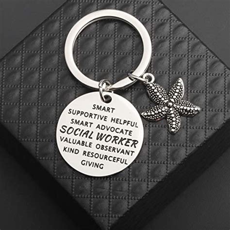 Buy Lywjyb Birdgot Social Worker Starfish Gift Social Work Appreciation ...