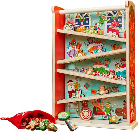 Hape Advent Roller Coaster Calendar Roller Track, from 2 Years, Include ...