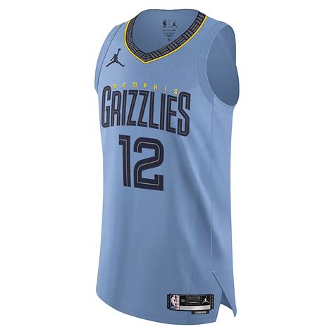 Jordan Brand Ja Morant Light Memphis Grizzlies Authentic Player Jersey ...