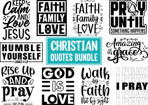 Christian quotes SVG designs bundle, Christian quotes t shirt designs ...
