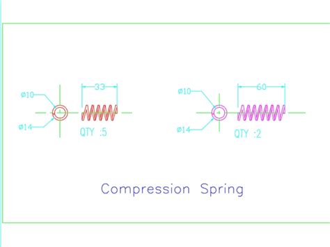 Image result for Tortion Spring AutoCAD