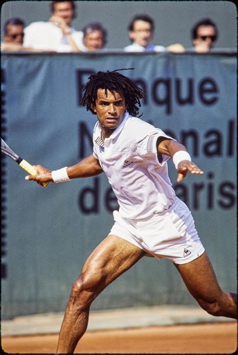 Yannick Noah Tennis Player