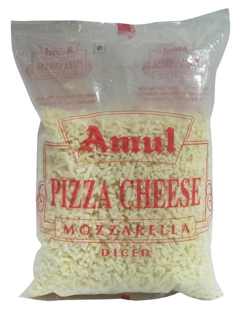 Amul Pizza Cheese - Mozzarella (Diced), 1kg Pouch : Amazon.in: Grocery ...