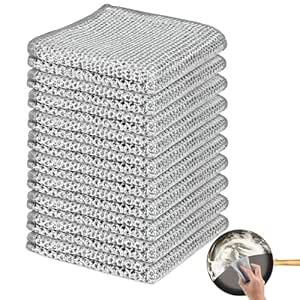 Buy Sutinban Wire Dishwashing Rag，Double-Layer Multipurpose Wire ...