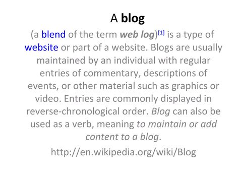 Blog Definition and Example 的图像结果