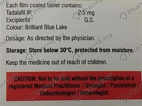 Yaw 2.5 MG Tablet (10): Uses, Side Effects, Price & Dosage | PharmEasy