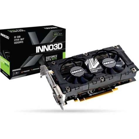 Inno3D NVIDIA GTX 1070 8GB DDR5 Graphic Card - Black Price in India ...