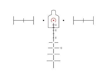 Trijicon ACOG 3.5x35 Scope KIT, Horseshoe .308/7.62 BDC Reticle w/ TA51 ...