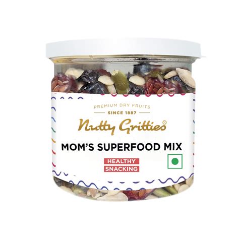 Nutty Gritties Mom's Superfood 100g Roasted Almonds, Pumpkin, Sunflower ...