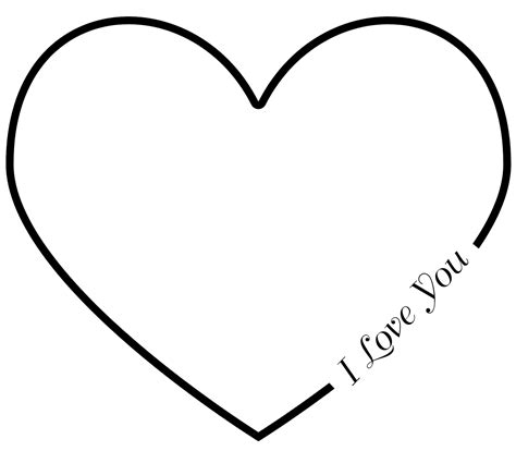 Free Printable Heart Template: Easy Designs - Printables for Everyone