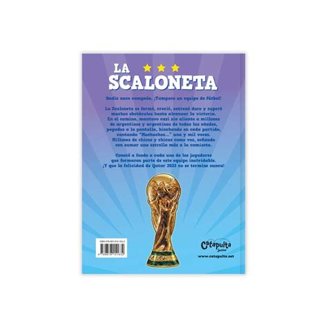 La Scaloneta Children's Selección Argentina Curious Facts Book with ...