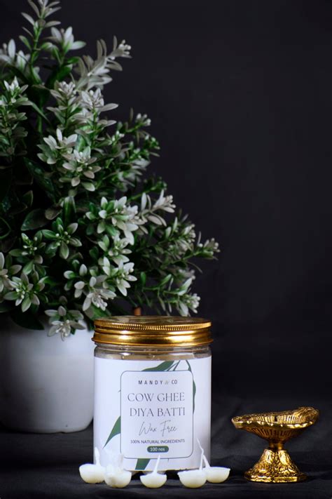 Ghee Diya Batti - Pack of 100 (Camphor) – Mandy and Co