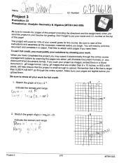 Image result for Precalculus Project Examples