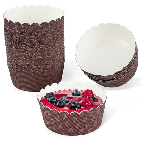Spec101 Baking Cake Pan 25pc Set - Disposable Round Decorative Paper ...