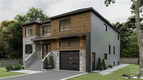 Plan Maison Moderne 的图像结果