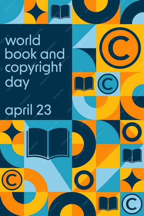 Premium Vector | World book and copyright day april 23 holiday concept ...