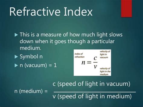 How to Work Out Refractive Index 的图像结果