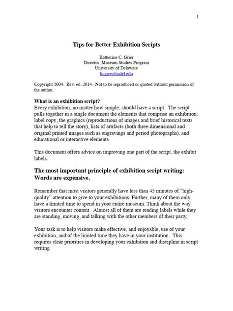 Image result for Exhibition Text Sample