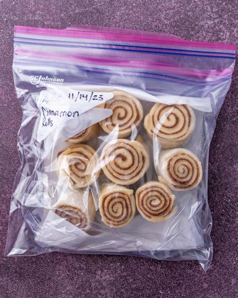 How to Freeze Cinnamon Rolls - Tastes of Lizzy T