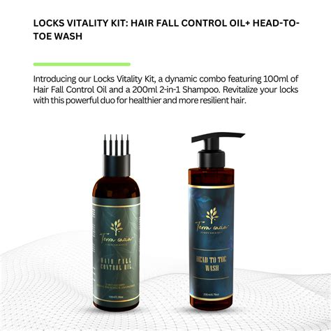 Buy Locks Vitality Kit: Hair Fall Control Oil + Head-to-Toe Wash ...
