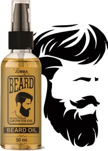 Zumba Natural Beard Growth Oil For Men (SLS & Parabean Free) Hair Oil ...