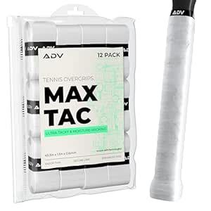 ADV Tennis Tacky Overgrip - Extreme Tack - Moisture Wicking - Razor ...