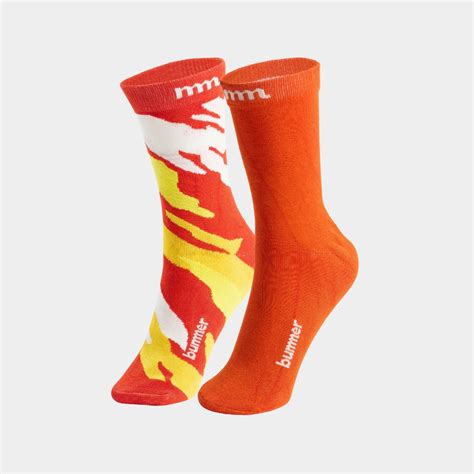 Quarter Socks Pack of 2 - Saucy & Fuego: Stylish & Cozy| Bummer