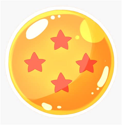 4 Star Dragon Ball Png, Transparent Png , Transparent Png Image - PNGitem