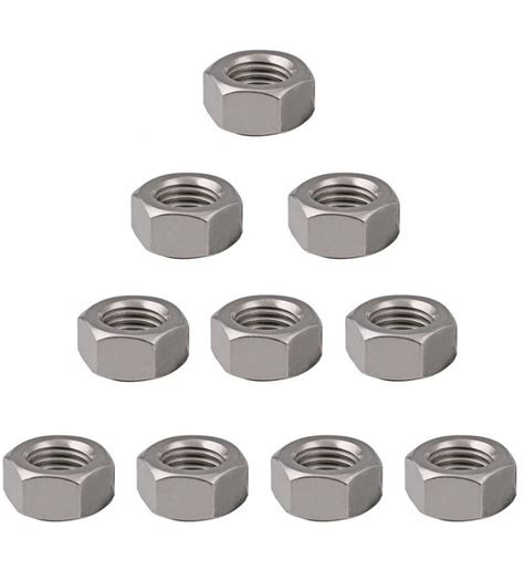 SS Set of M3 X 15mm Socket Head Cap (Allen) Bolt and Nut (12 pcs) - SS