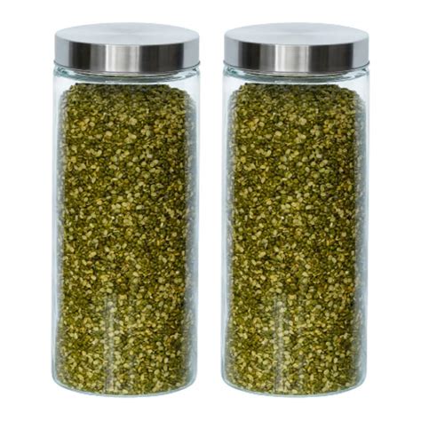 Buy Femora Kitchen Storage Jars Borosilicate Glass With Steel Lid Air ...