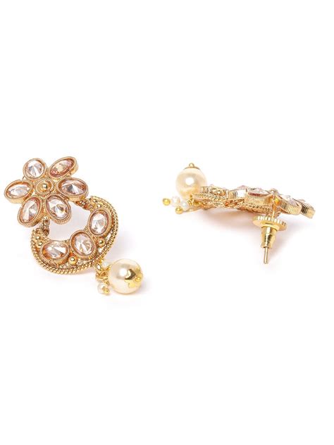 Kundan Pearls Gold Plated Layered Jewellery Set – Priyaasi